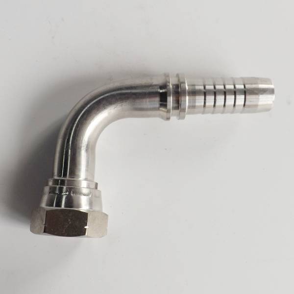 QLA-005 female multiseal fitting on gray background