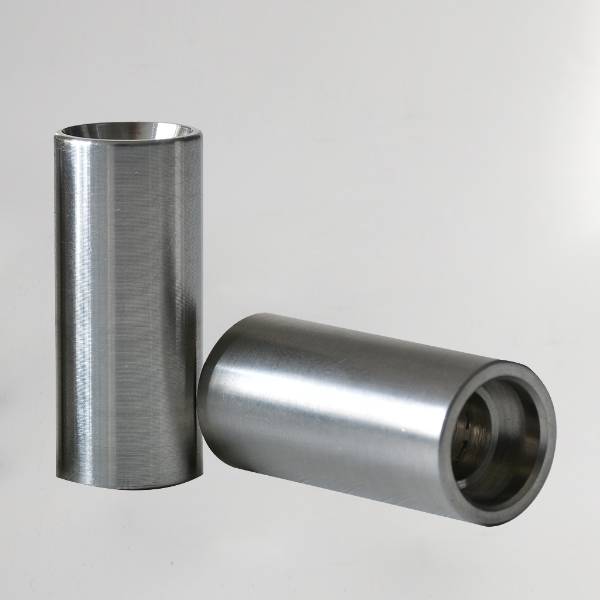 2 hose ferrules on white background